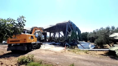 Osmangazi Belediyesi, Demirtaş Barbaros Mahallesi'nde zeytinlik alana inşa edilen 524