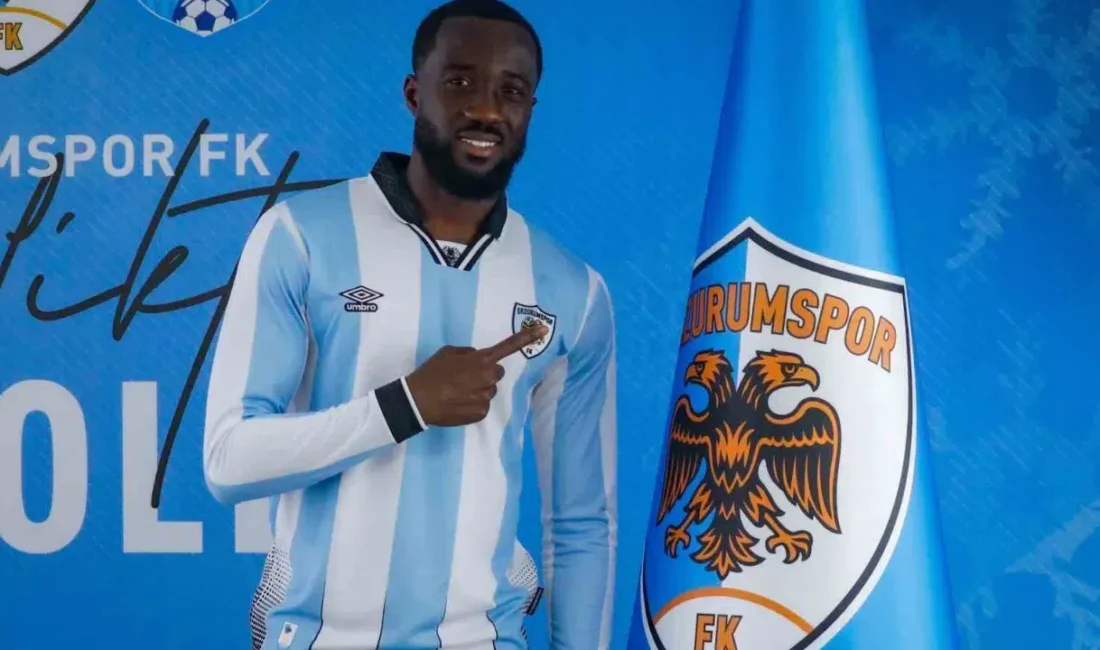 Trendyol Süper Lig ekiplerinden Erzurumspor FK, Ganalı orta saha oyuncusu