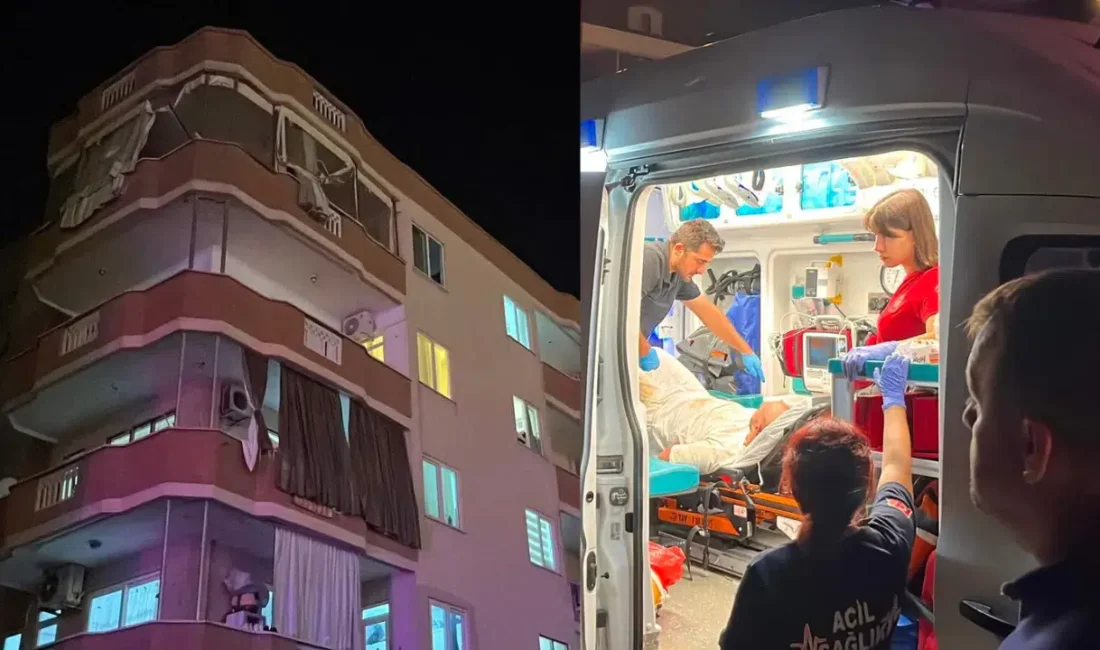 Antalya'nın Alanya ilçesinde apartmanın çatısına çıkarak intihara teşebbüs eden şahıs,