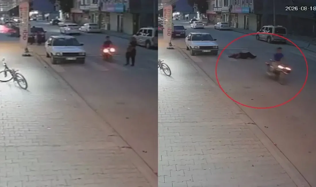 Kahramanmaraş'ın Elbistan ilçesinde yolun karşısına geçmeye çalışan yaşlı adama sürücüsü