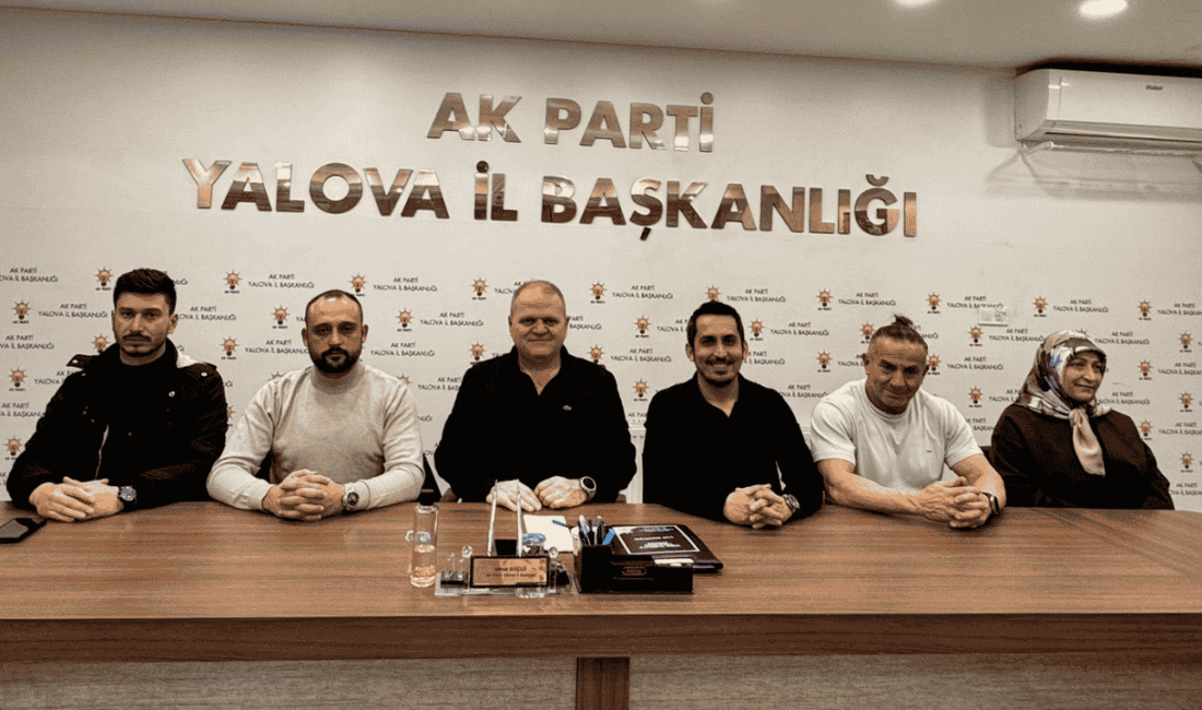 AK Parti Yalova Merkez İlçe Teşkilat Başkanı Zafer Yılmaz, parti