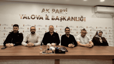 AK Parti Yalova Merkez İlçe Teşkilat Başkanı Zafer Yılmaz, parti