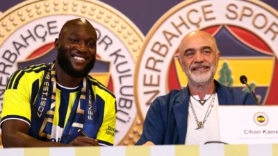 Fenerbahçe Yöneticisi Cihan Kamer, yeni transfer Romelu Lukaku için düzenlenen