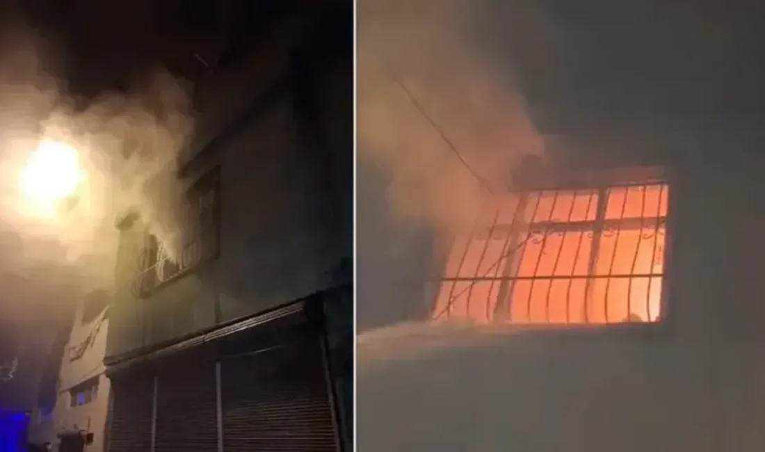 Siirt'te karısıyla tartışan kişi, yaşadıkları evi ateşe verdi. Yangında ev