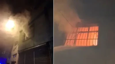 Siirt'te karısıyla tartışan kişi, yaşadıkları evi ateşe verdi. Yangında ev