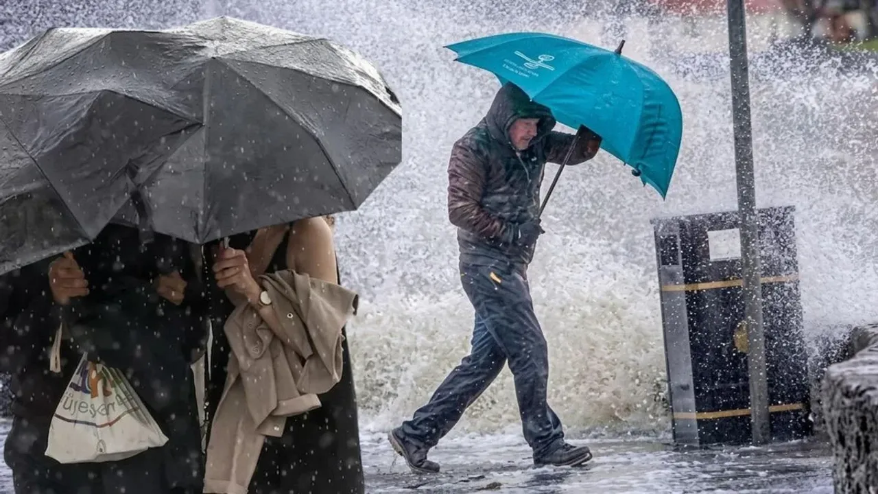 İstanbul hava durumu, Meteoroloji uyarısı, 13 Ağustos hava durumu, 59
