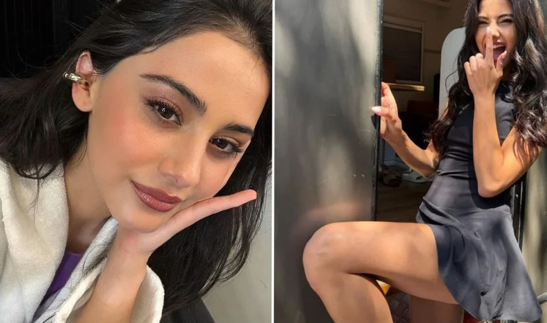 Helin Kandemir ve futbolcu Dorukhan Toköz'ün aşkı sosyal medya paylaşımıyla