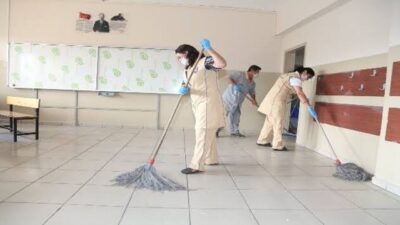 İŞKUR Niğde İl Müdürlüğü, Milli Eğitim Bakanlığına bağlı okullarda temizlik