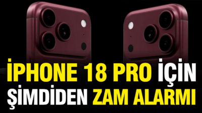 Apple’ın henüz tanıtılmayan iPhone 18 Pro modeli için dikkat çeken