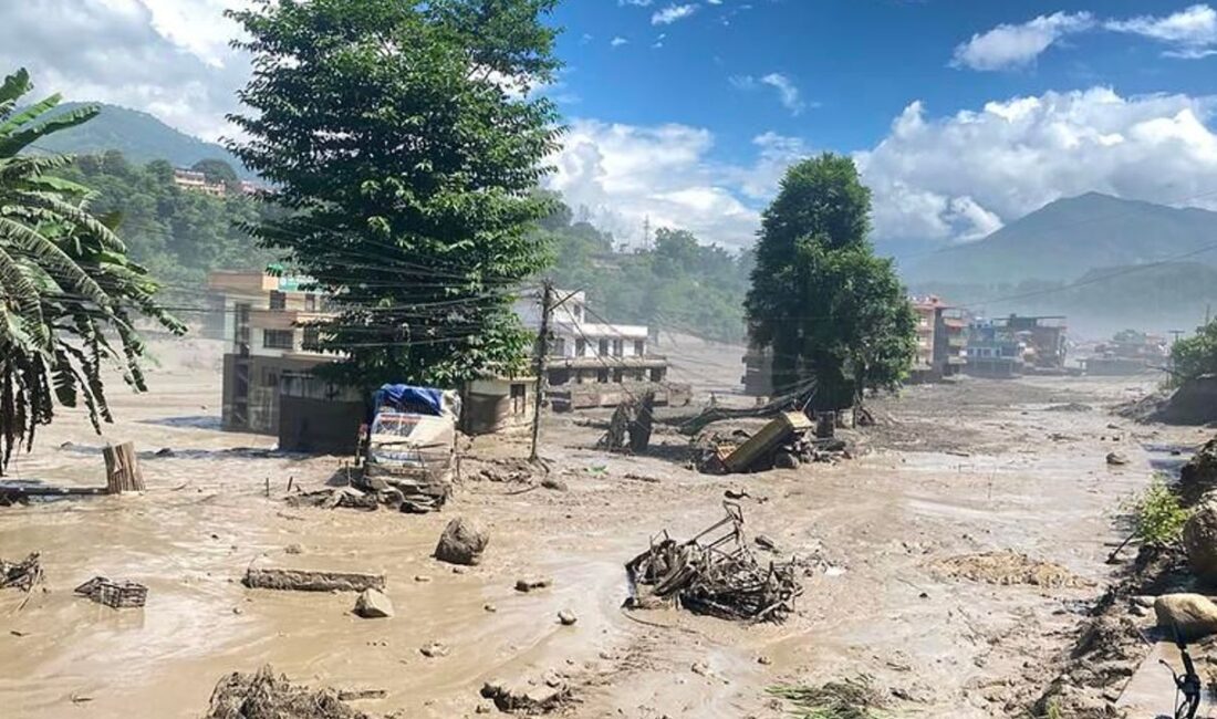 Nepal'in Rasuwa bölgesi ve çevresinde meydana gelen selde hayatını kaybedenlerin