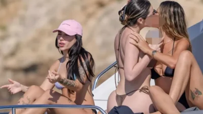 Lamine Yamal'ın eski sevgilisi Nicki Nicole, arkadaşlarıyla çıktığı tekne tatilinde