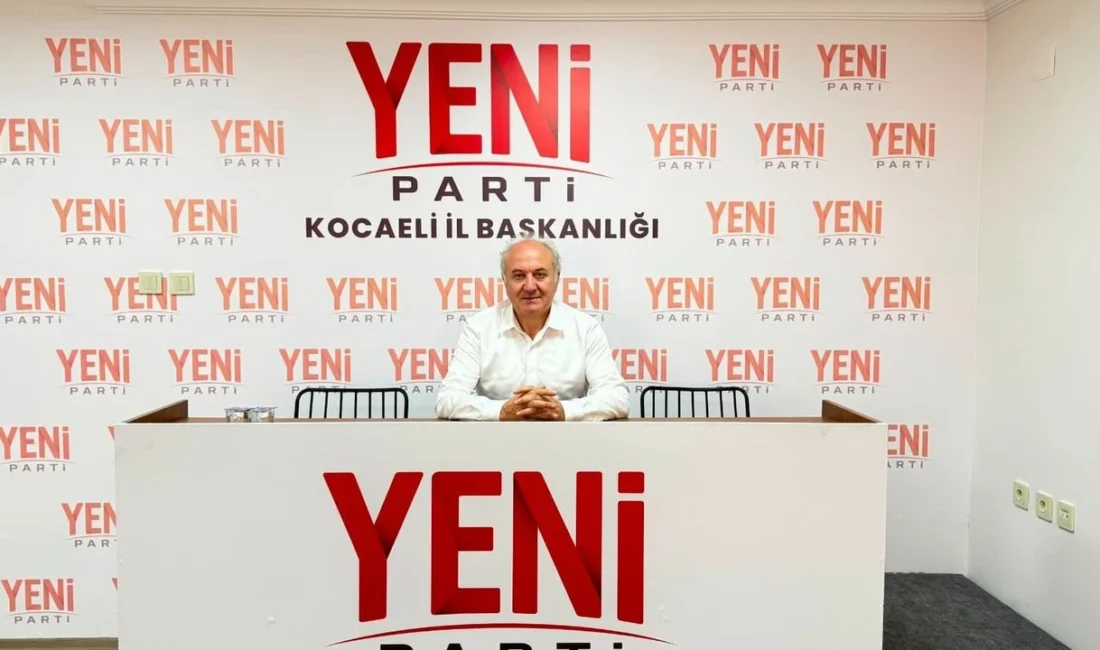 YENİ Parti Kocaeli İl Başkanı Erdem Arcan, Özgür Özel’in il