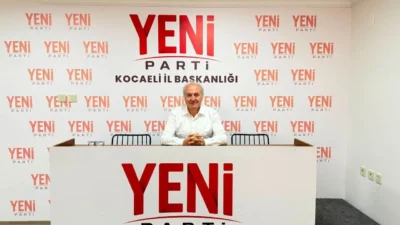 YENİ Parti Kocaeli İl Başkanı Erdem Arcan, Özgür Özel’in il